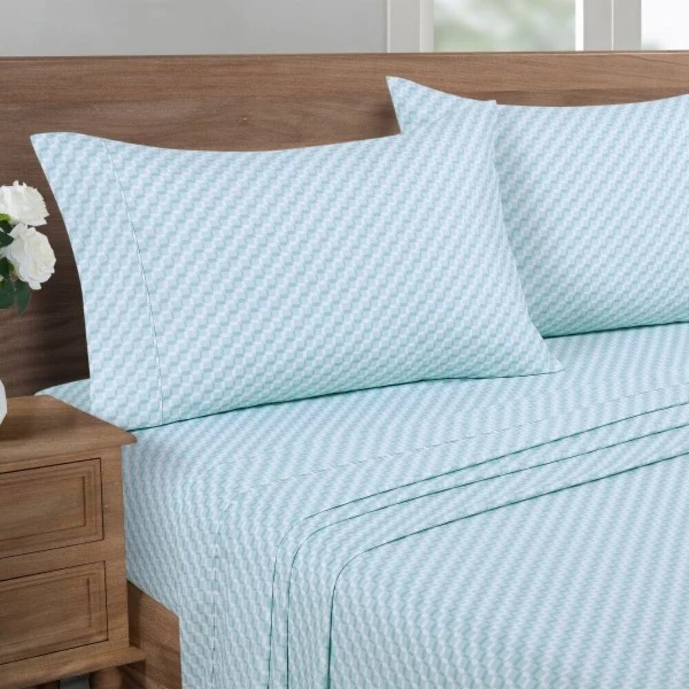South Point Home Fashions Microfiber Sheet Set, 4 Piece, Full, NWT